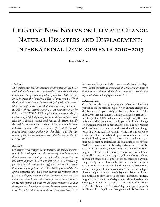 Creating New Norms on Climate Change