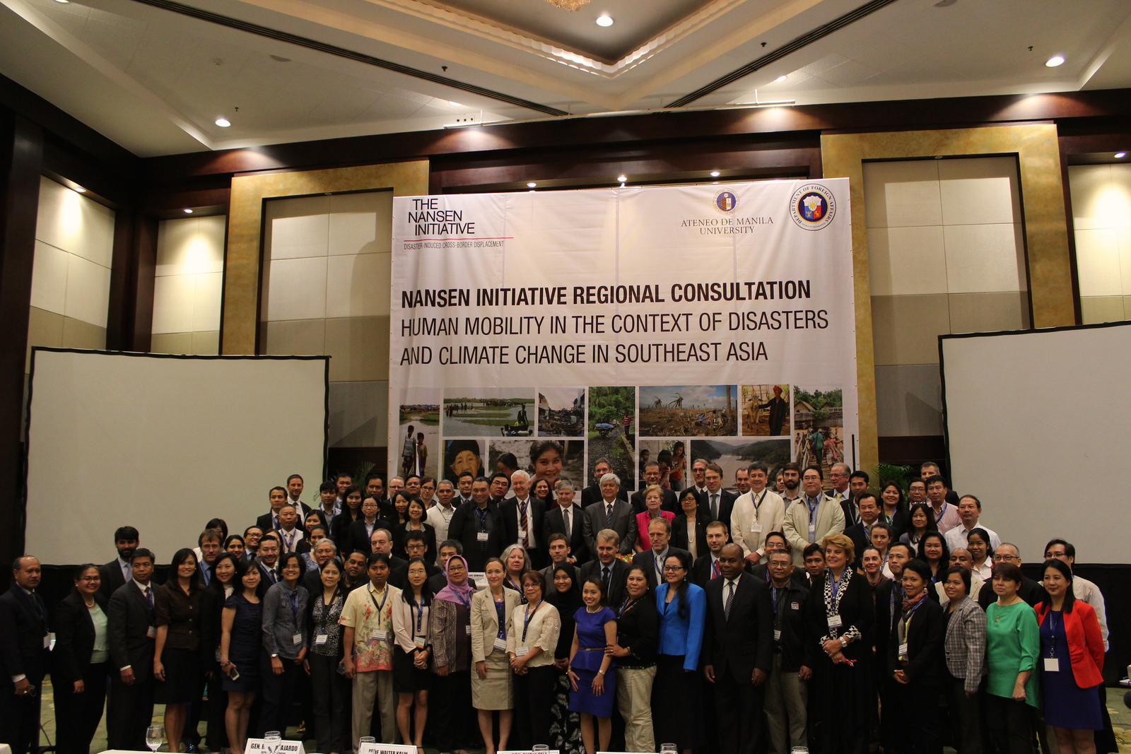 Philippines hosts Global Conferences on disasters and displacement