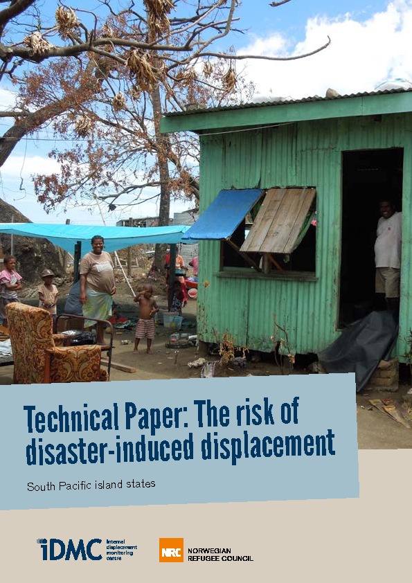 The risk of disaster-induced displacement in the Pacific island states