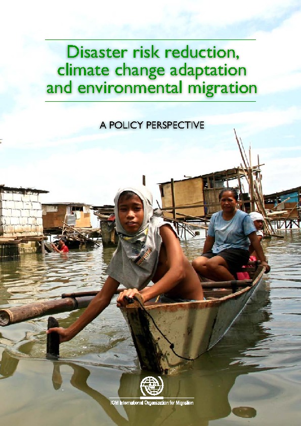 Disaster risk reduction, climate change