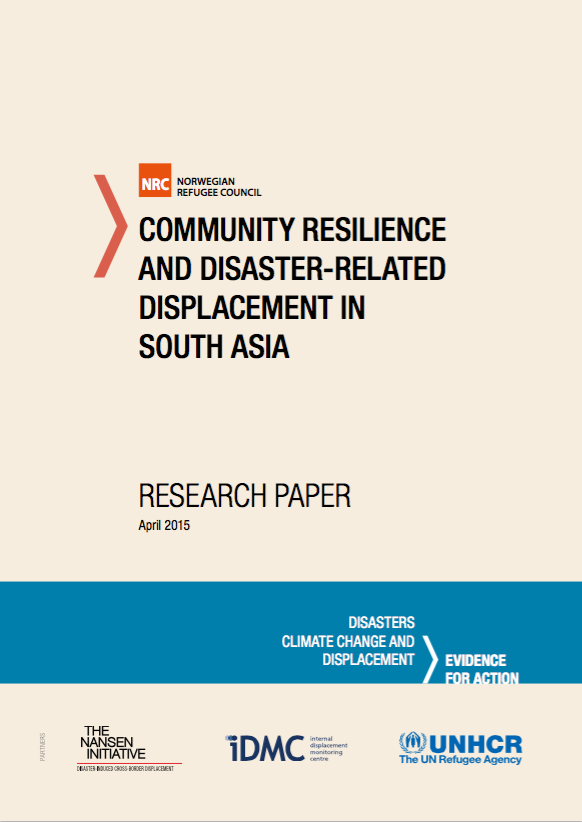 Community resilience and disaster-related displacement in South Asia