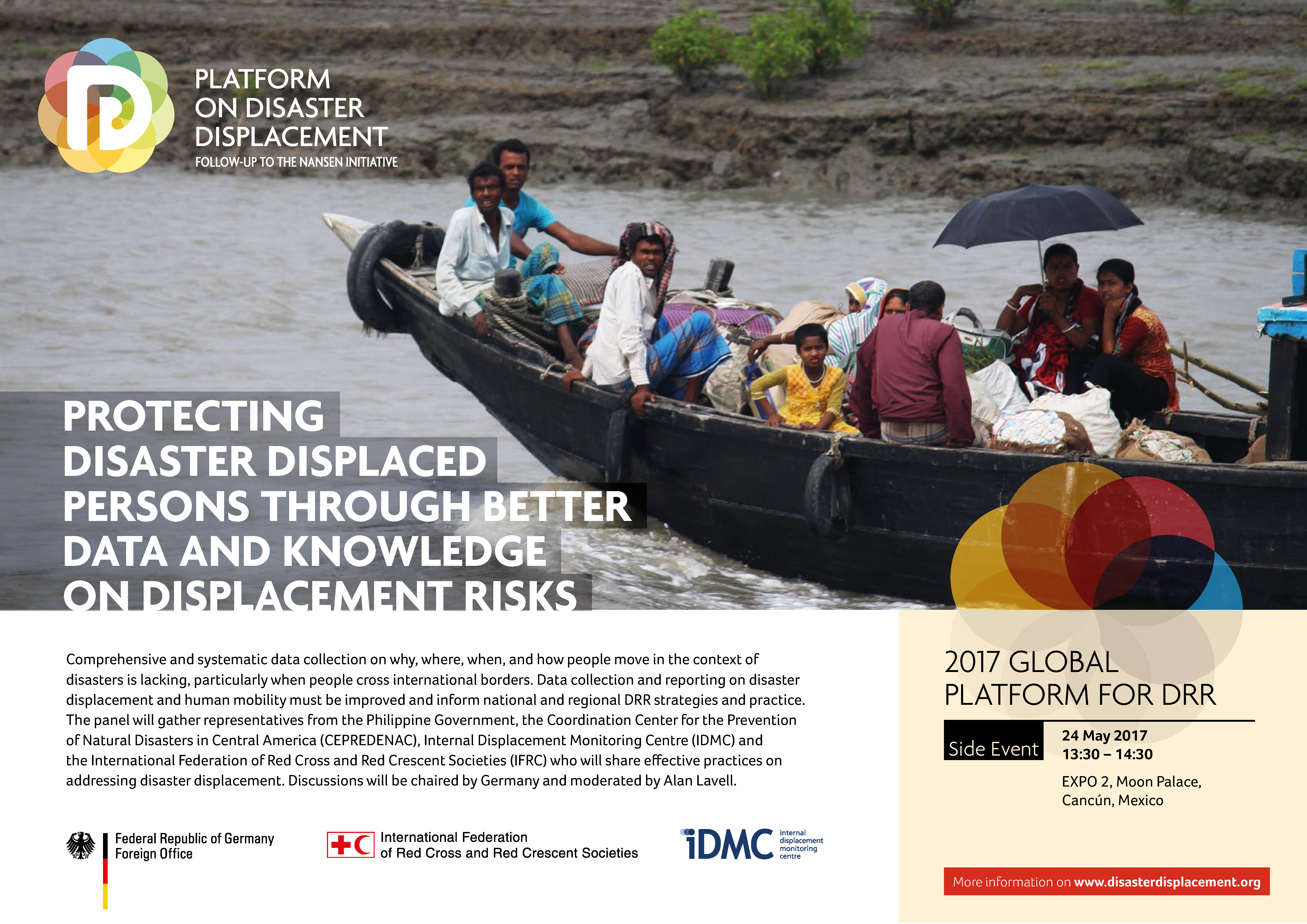 Disaster Displacement at the 2017 Global Platform on Disaster Risk Reduction