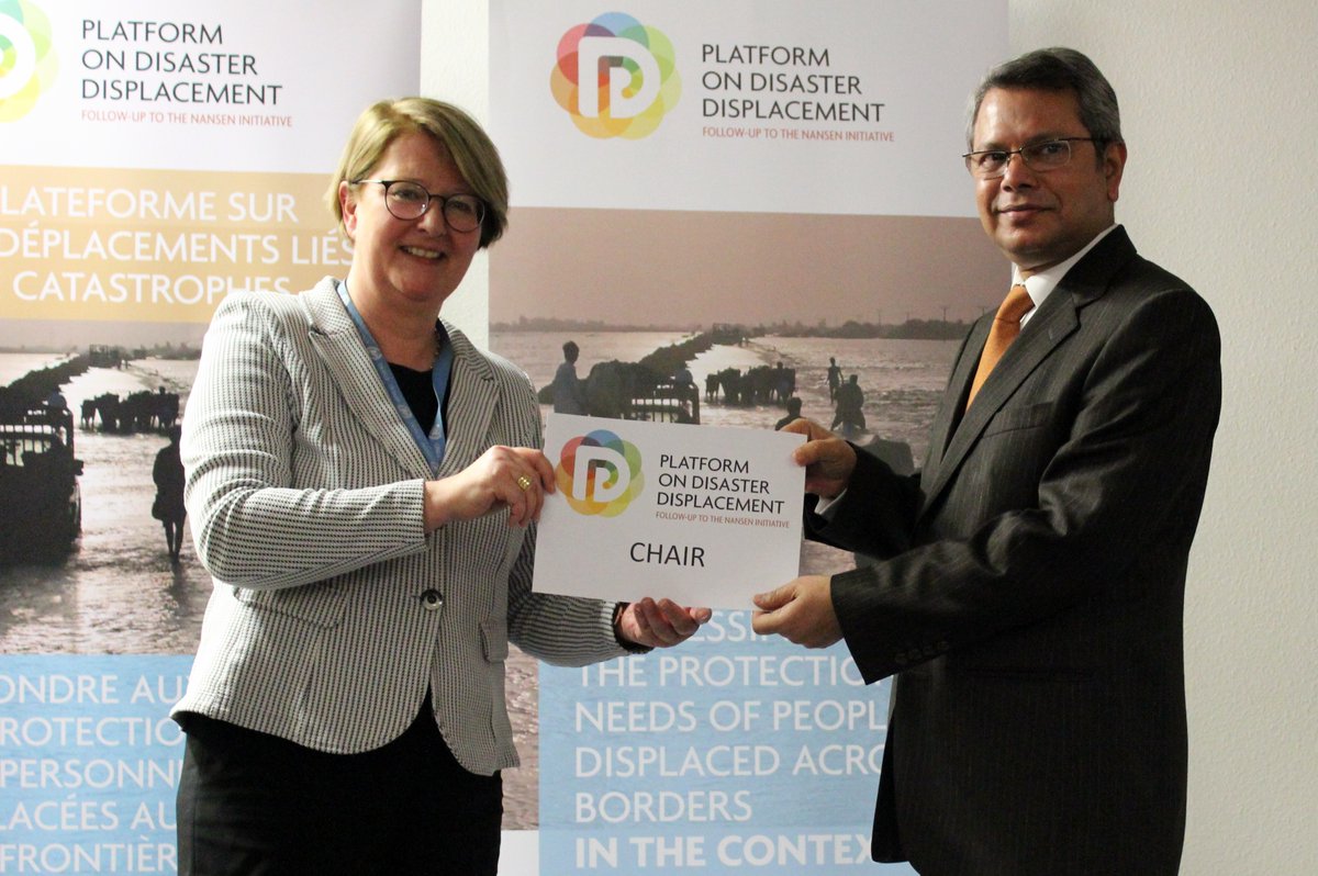 Bangladesh becomes the new Chair of the Platform on Disaster Displacement