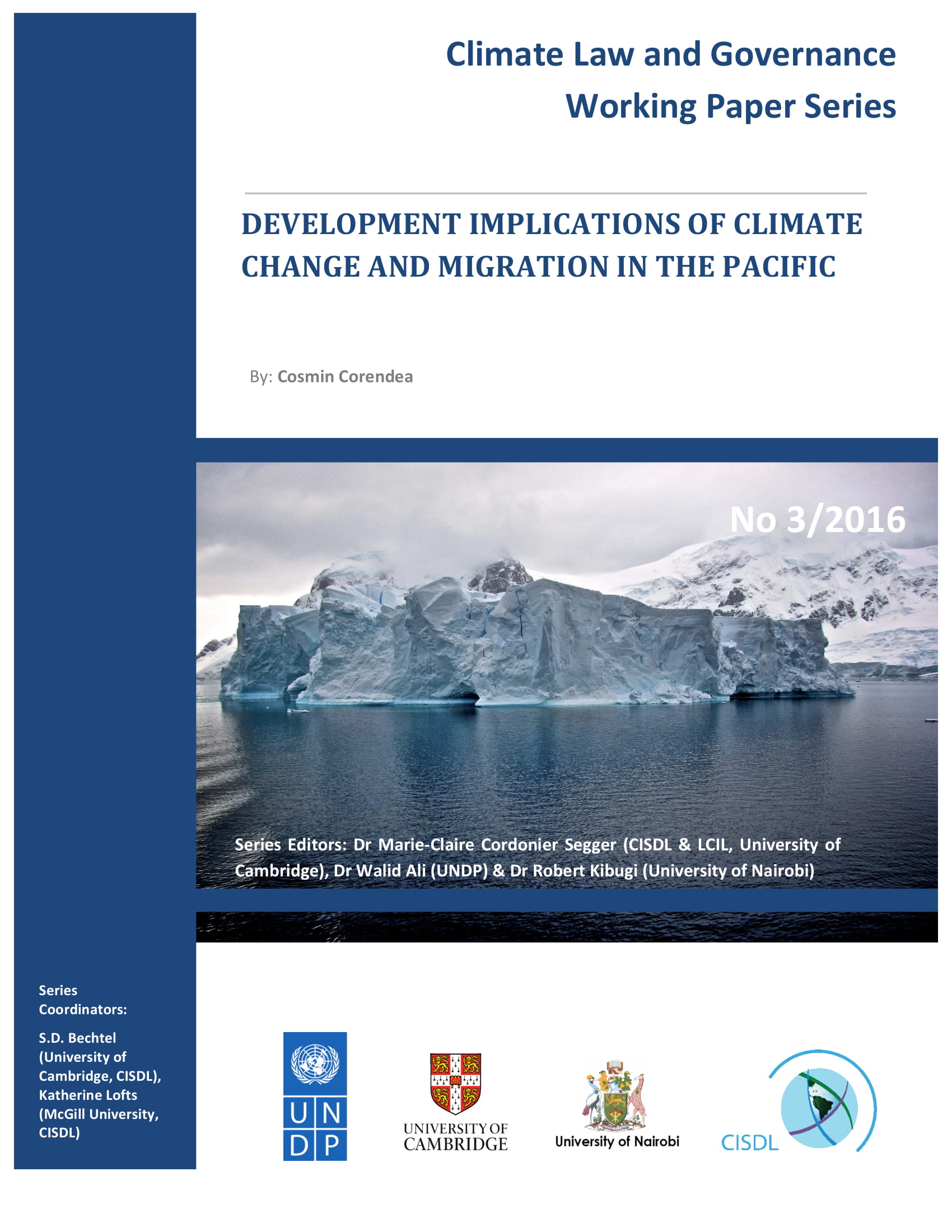 Development Implications of Climate Change and Migration in the Pacific