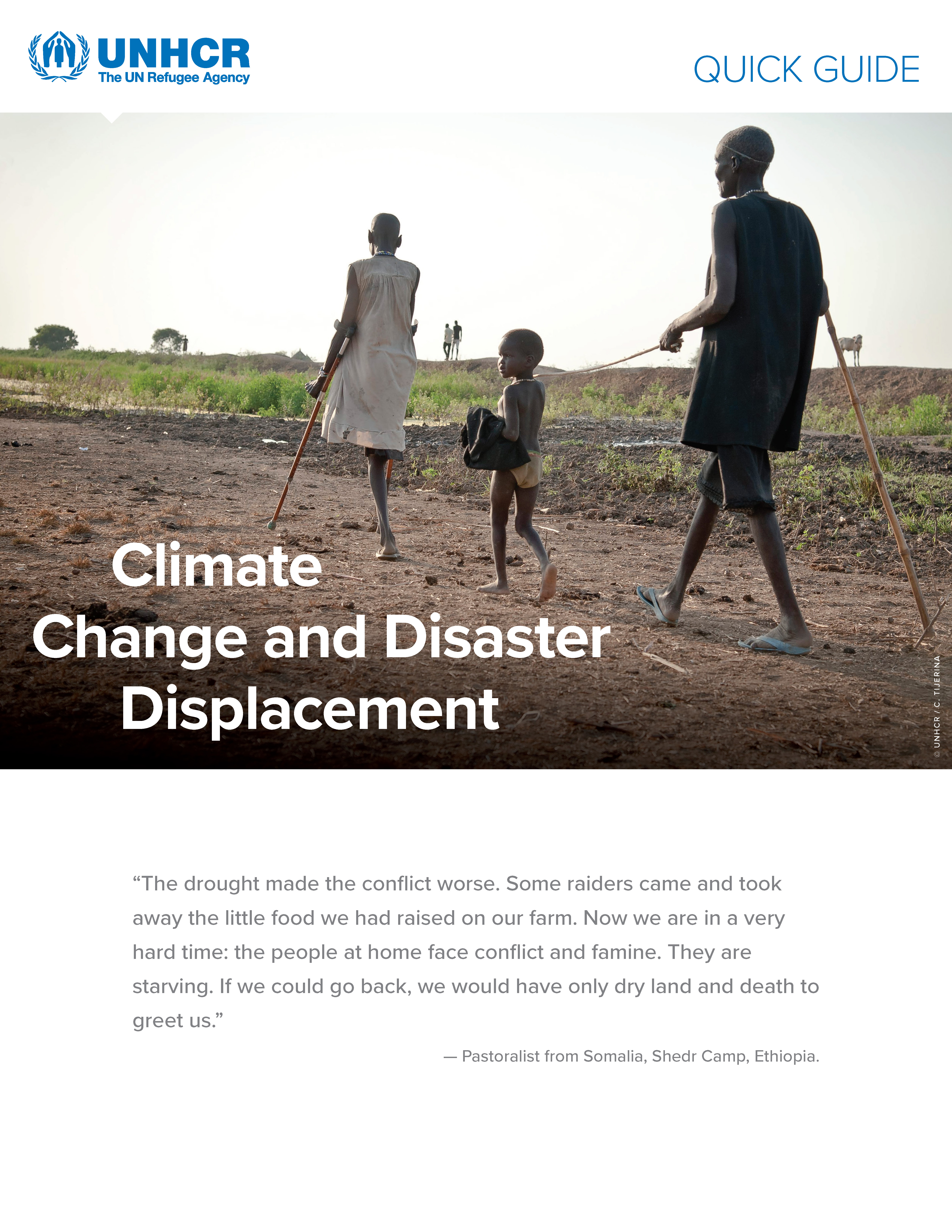 Quick Guide – Climate Change and Disaster Displacement