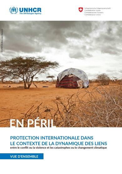 Vue d’ensemble – En péril: Protection internationale dans le contexte de la dynamique des liens entre le conflit ou la violence et les catastrophes ou le changement climatique