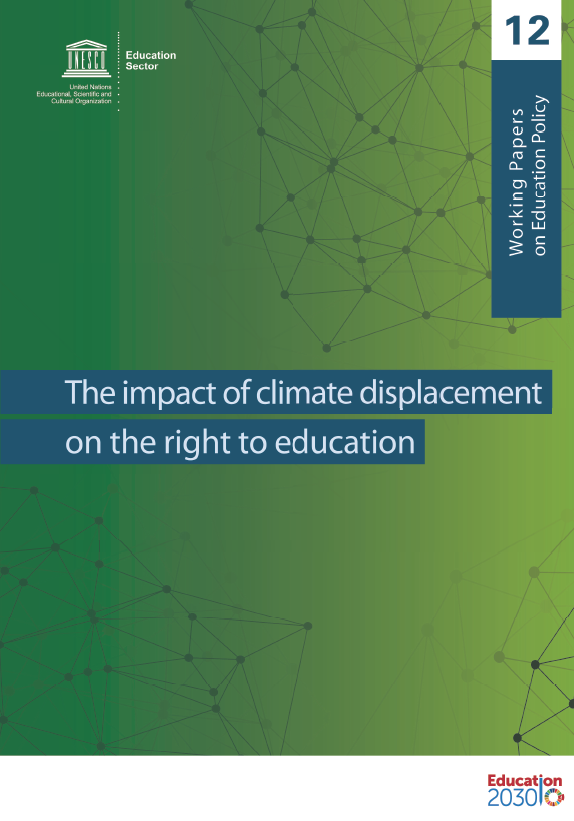 Working Paper: The impact of climate displacement on the right to education