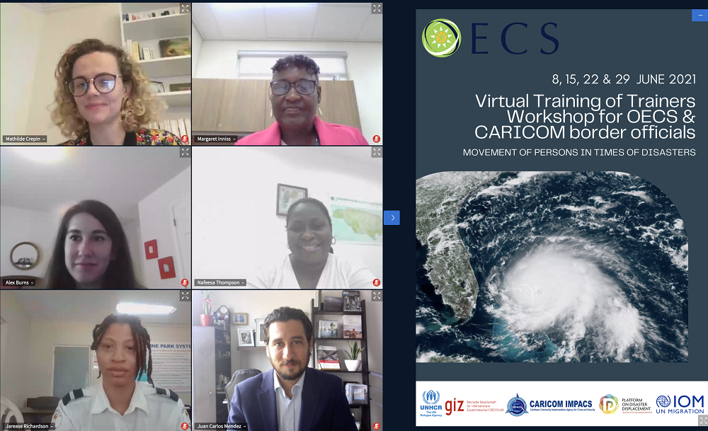 Movement of Persons in Times of Disasters – A Virtual Training of Trainers